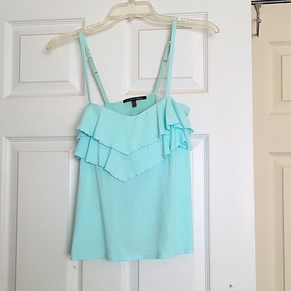 Victoria Secret Cami Tank In Aqua